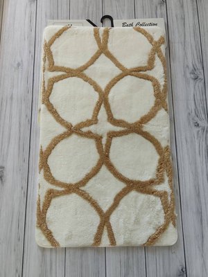 Bone kvadrat altin набір килимків з високим ворсом. Chilai Туреччина 9102 фото
