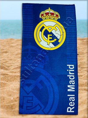 Пляжний рушник Real Madrid mavi 75х150см. Туреччина. 10077 фото