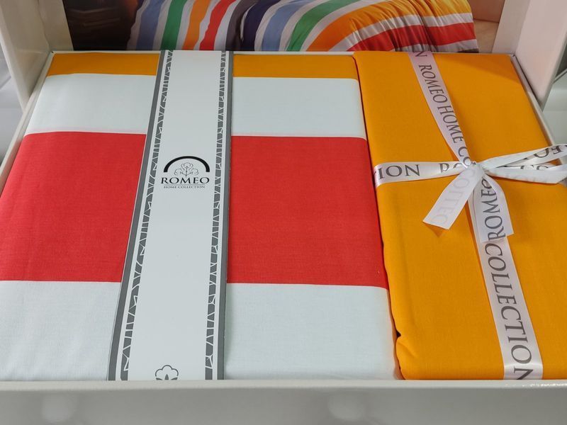 Ran.Custom colors постіль євро розміру. Ранфорс. Romeo Туреччина 4265 фото