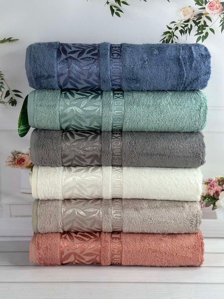 Bambuk Cherry бамбукові рушники 70х140см., 6 шт/уп. CestepeТуреччина. 6166 фото