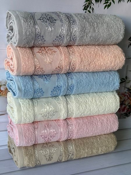 Mame krestik 50х90см., 6 шт/уп. махрові рушники. Бавовна. Туреччина 35401 фото