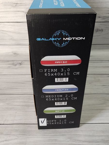 3.0 Ergo foam Середньої жорсткості ортопедична подушка. Туреччина GALAXY MOTION. 4304 фото