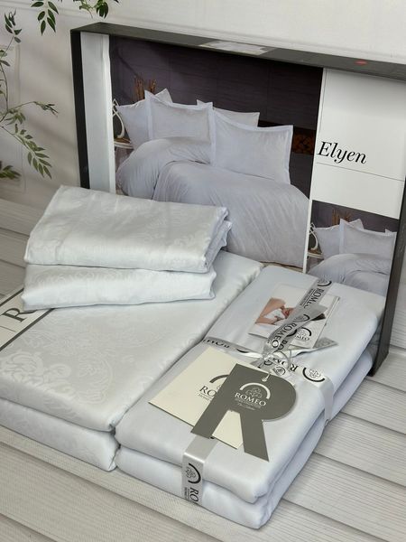 Elyen жаккардова постіль, євро розмір. Romeo home Туреччина. 60934 фото