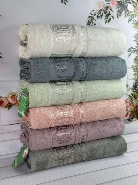Bambuk Kamush бамбукові рушники 50х90см., 6шт/уп. CestepeТуреччина 6174 фото