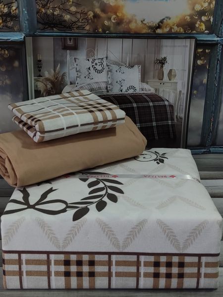 Giant полуторна фланелева постільна білизна. Бавовна. Belizza Туреччина. 5292 фото