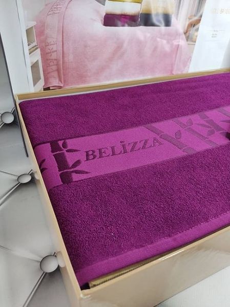 Gold bordo бамбукове простирадло 200х220см. Belizza Туреччина 1215 фото