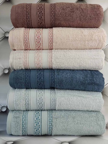 Versace рушники 70х140см., 6 шт/уп. Пеньє. Sikel Туреччина 9466 фото