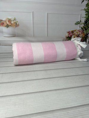 Pembe пештемал рушник, 100х150см. Бавовна. Velora Home Туреччина. 9016 фото