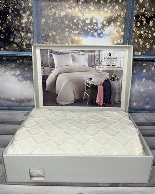 Krem в'язаний акріловий плед. Zeyd Home Туреччина. 3980 фото