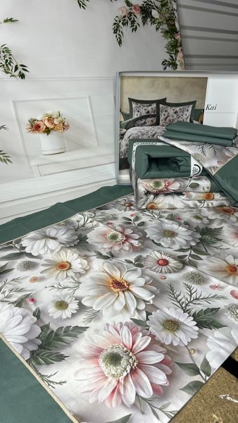 Kai 5D постіль з поплин .Євро розмір.Romeo home Туреччина 00018 фото