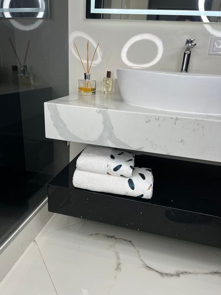 BLZ Feather 2в1 махрові рушники. Щільність 500 г/м2 Belizza Туреччина 3670 фото