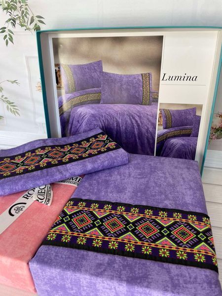 Lumina постіль ранфорс.Євро розмір Romeo home Туреччина 0022 фото