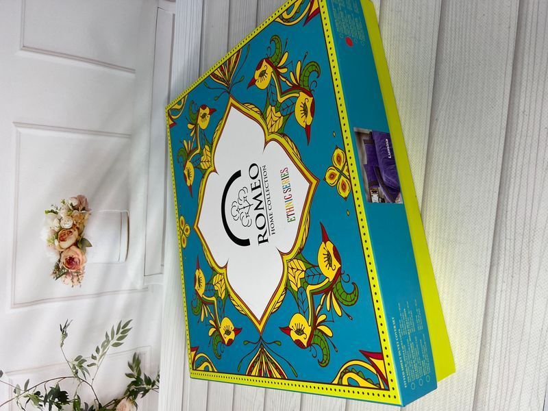 Lumina постіль ранфорс.Євро розмір Romeo home Туреччина 0022 фото