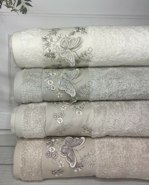 Cristina 4в1 пенье 70х140см., рушники з вишивкою. Pupilla Туреччина 6624 фото