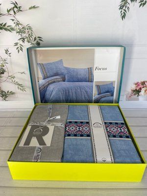 Focus постіль ранфорс.Євро розмір Romeo home Туреччина 0024 фото