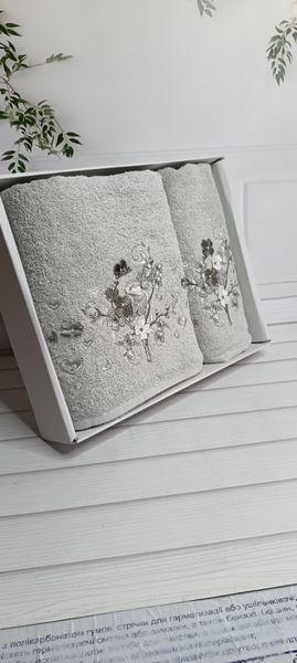 Piante sacura mint 3D 2в1 бавовняні рушники.Туреччина. 57977 фото
