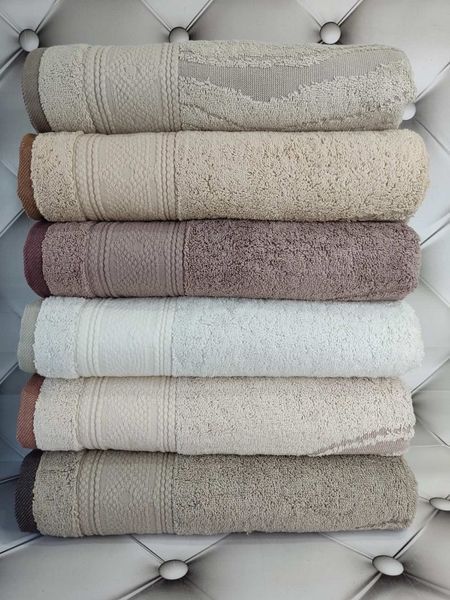 Laminat рушники 50х90см., 6 шт/уп. Пеньє. Sikel Туреччина 9477 фото