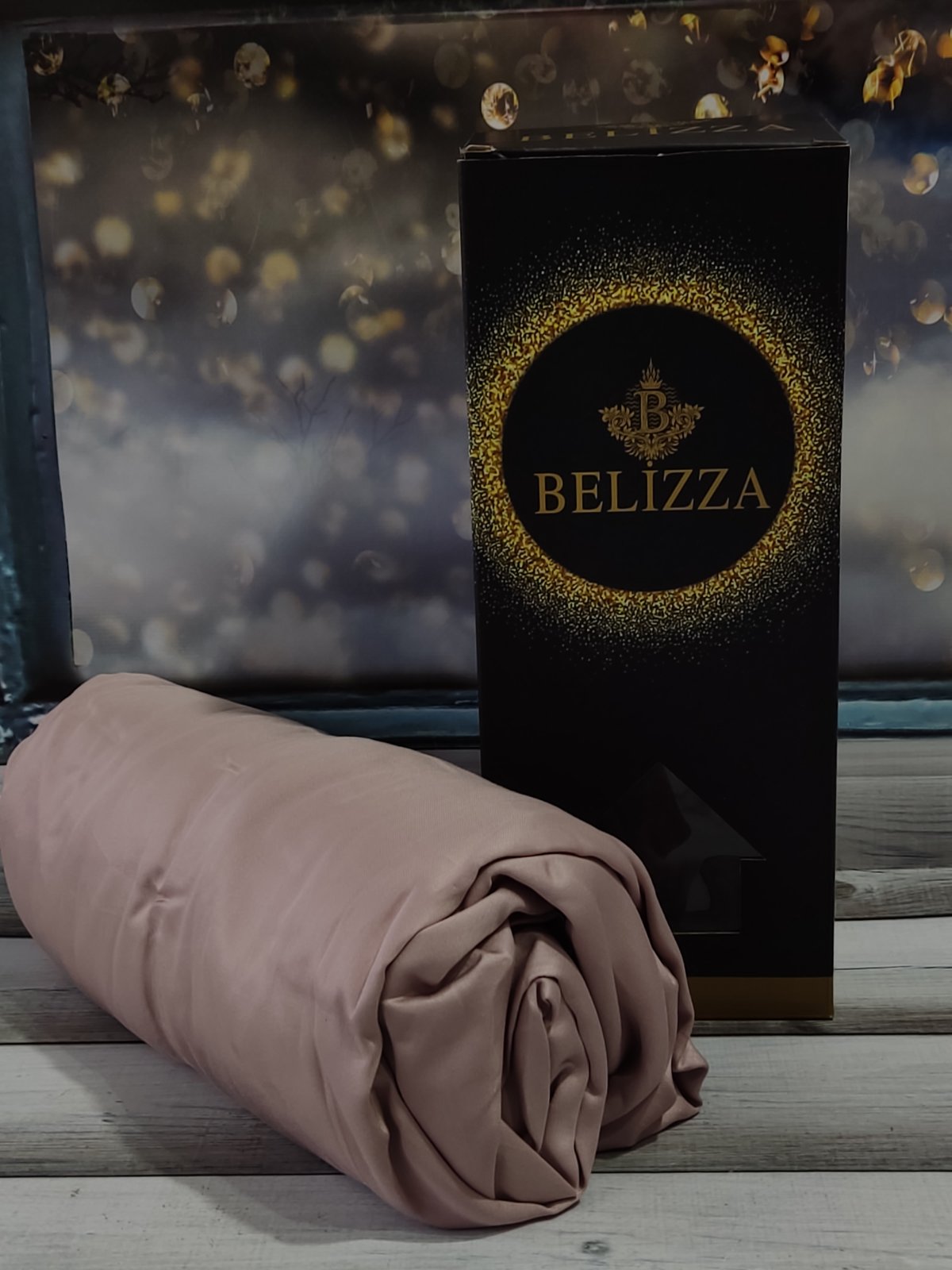 Простирадло на гумці Belizza Gul ., сатинове простирадло на резинці. Туреччина, 100×200 см