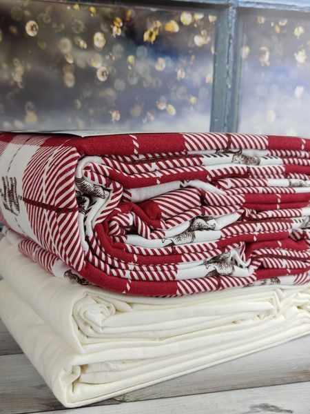 Bear полуторна фланелева постіль. Cotton collection Туреччина 4032 фото