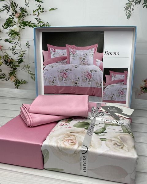 Dorno Digital сатинова постільна білизна. Євро розмір. Romeo home Туреччина. 60687 фото