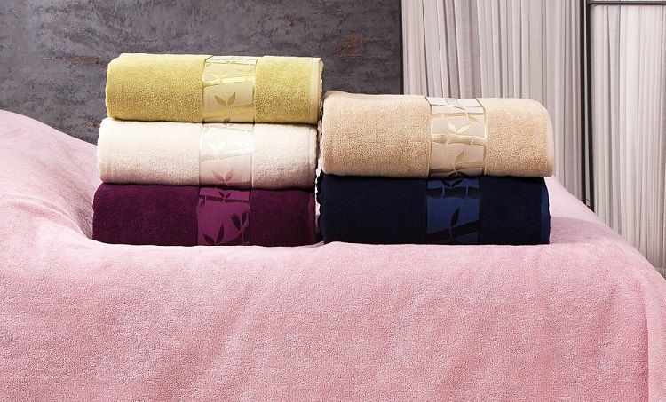 Gold pembe бамбукове простирадло 200х220см. Belizza Туреччина 1216 фото