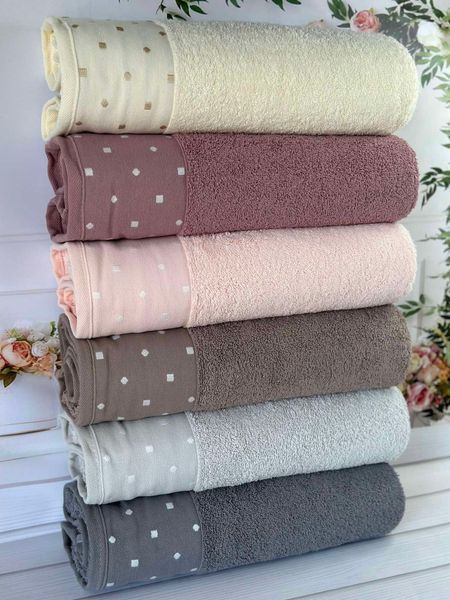 Vip cotton Inci махрові рушники 50х90см., 6 шт/уп. CestepeТуреччина. 6178 фото
