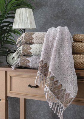 Kilim kozali 4в1 рушники 70х140см. Пеньє. Pupilla Туреччина. 4634 фото