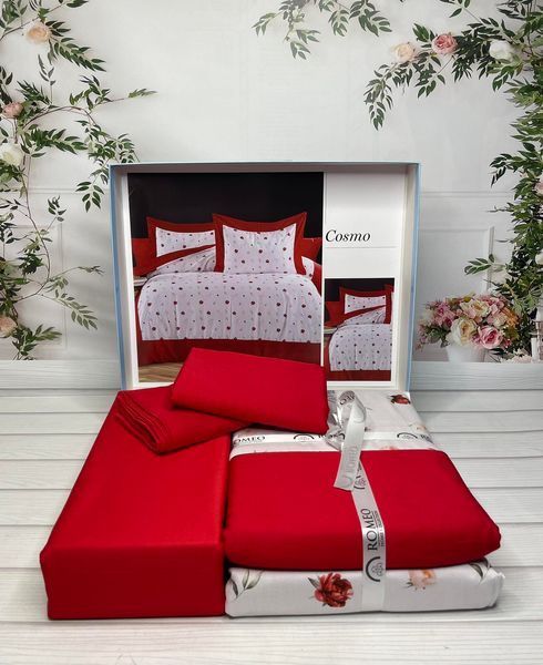 Cosmo Digital сатинова постільна білизна. Євро розмір. Romeo home Туреччина. 60691 фото