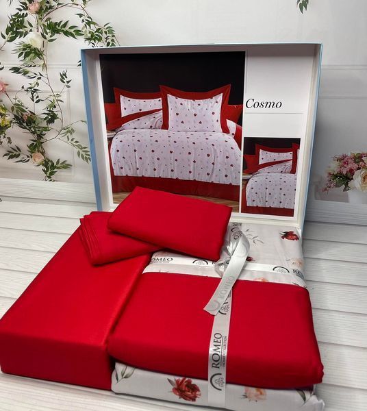 Cosmo Digital сатинова постільна білизна. Євро розмір. Romeo home Туреччина. 60691 фото