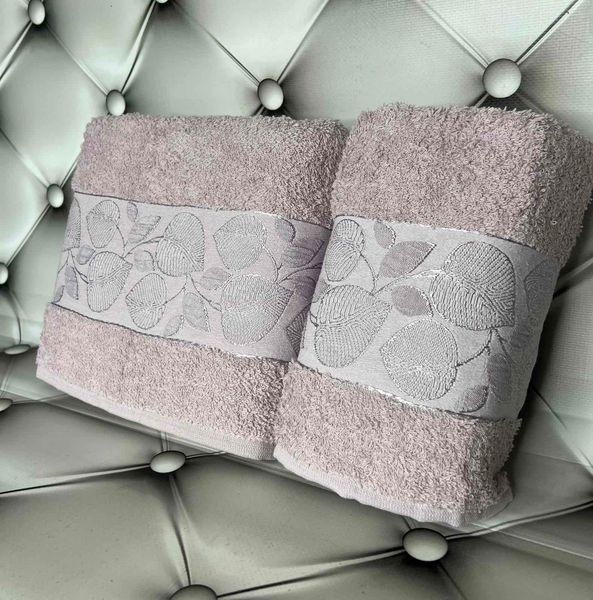 Mame listik lavanta набір 2в1 бавовняні рушники. Туреччина. 49245 фото